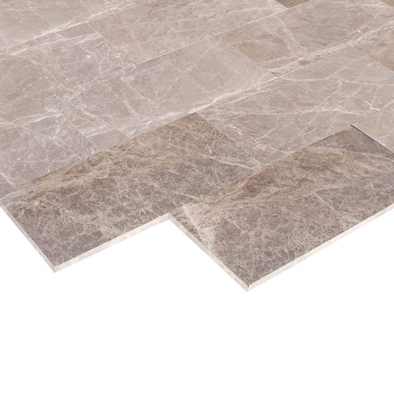 Atlantic Grey Marble Floor and Wall Marble Tile Polished