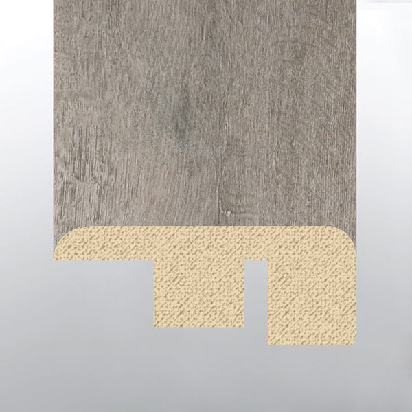MSI Waterproof Hybrid Rigid Core End Cap Molding Smithcliffs Avery Ash - Everlife Collection