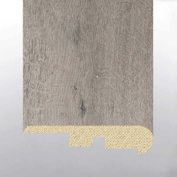 MSI Waterproof Hybrid Rigid Core Overlapping Stair Nose Molding Smithcliffs Avery Ash - Everlife Collection