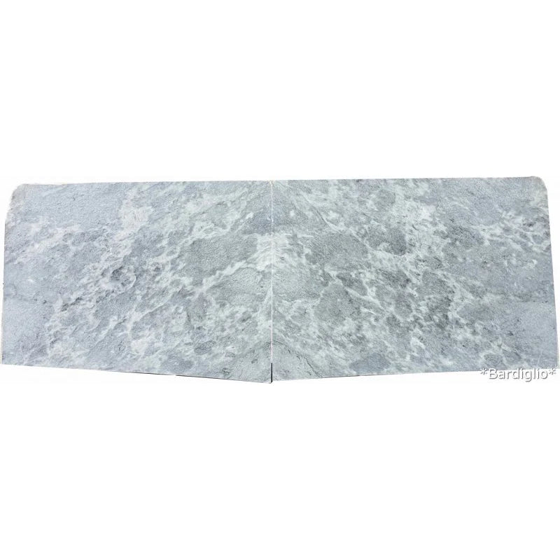 Bardiglio Gray Bookmatching Marble Slab