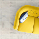 bianco carrara white marble tiles 36x36 polished SKU-20012389 installed on room flooring