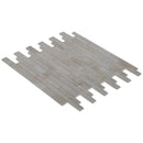 botticino marble mosaic random polished 12"x12" SKU-20012337 angle view