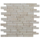 botticino marble mosaic random polished 12"x12" SKU-20012337 top multi mesh view