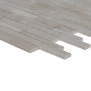 botticino marble mosaic random polished 12"x12" SKU-20012337 corner view