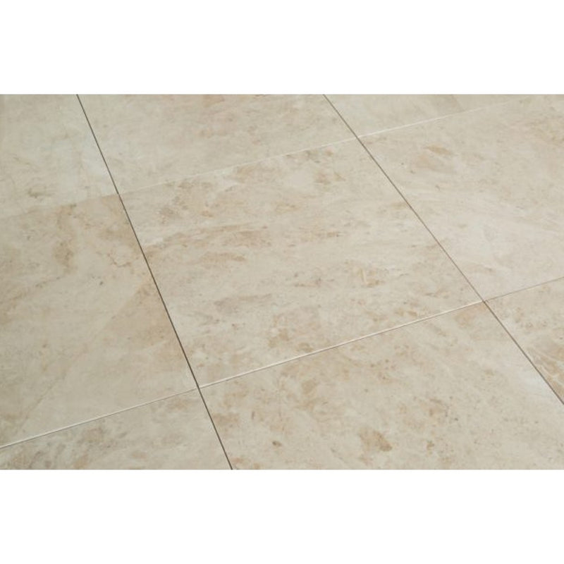 cappuccino light premium polished marble tiles size 24"x24" SKU-10107655 product shot angle close view