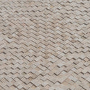 cappuccino marble 3d 1x1 polished mosaics SKU-20016372 angle view