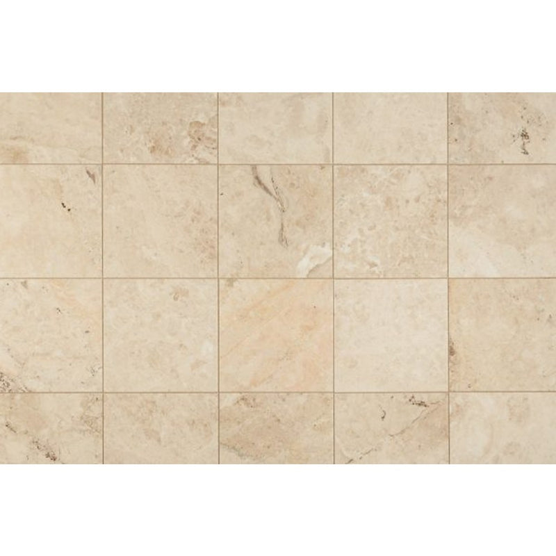 cappuccino marble polished size 12x12 SKU 10085774 product shot top view