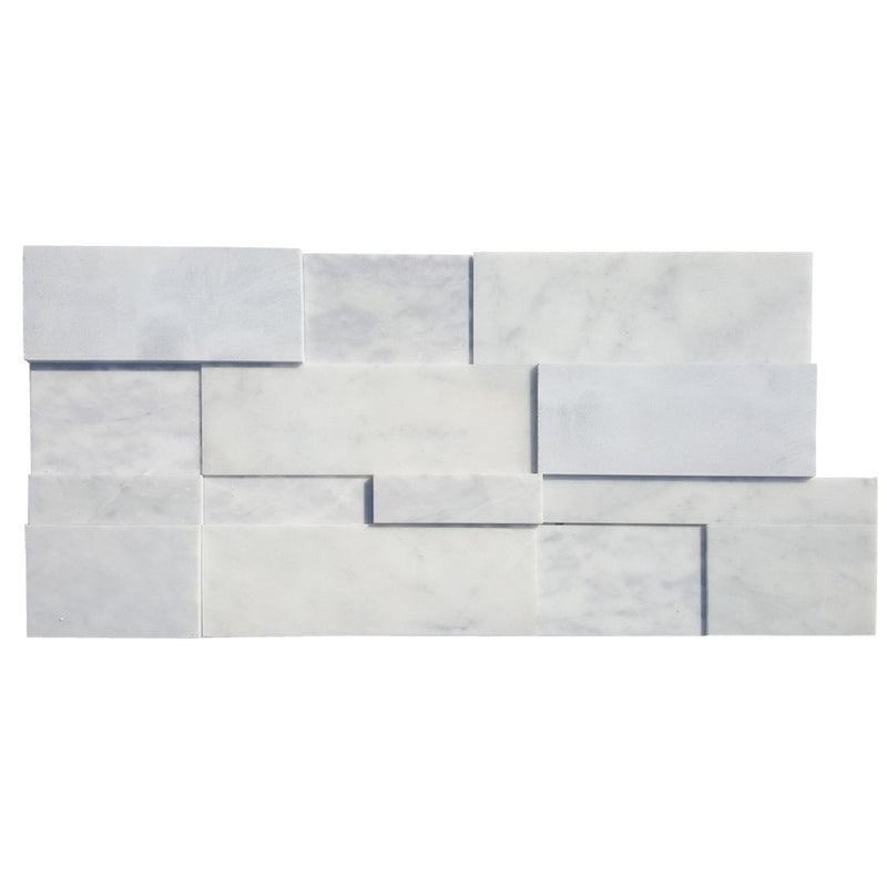 Carrara White Marble Facade