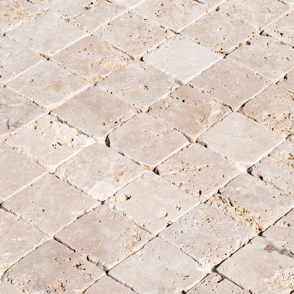 Rustic Beige Travertine Tumbled Natural Stone Floor and Wall Tile, photo 2 of 3