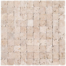 Rustic Beige Travertine Tumbled Floor and Wall Tile