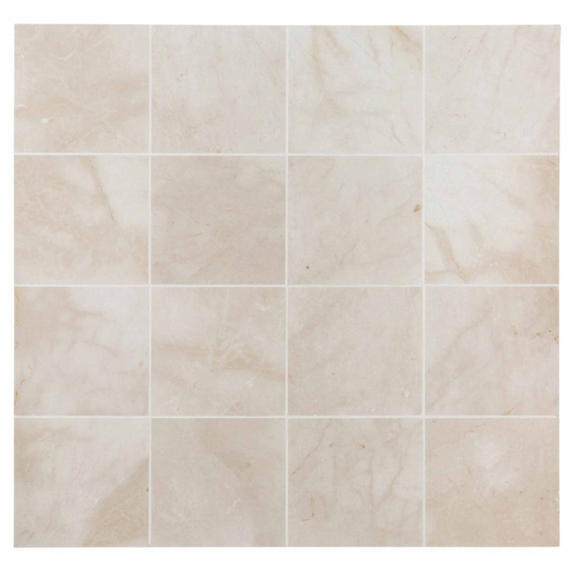 colossae cream marble tiles 36x36 honed SKU-20012398 product shot top view