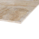denizli beige rustic vein cut travertine tile size 12"x12" (30.5cmx30.5cm) surface polished filled edge straight SKU-20020068 product shot