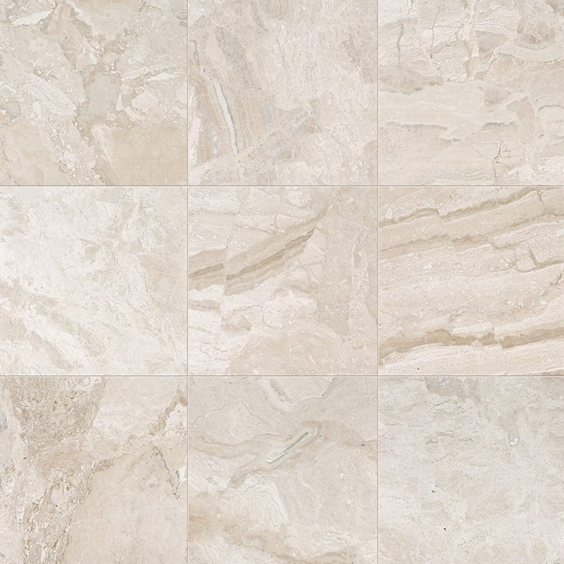 Diana Royal Beige Marble Polished Floor and Wall Tile-Large Format SKU-31731524