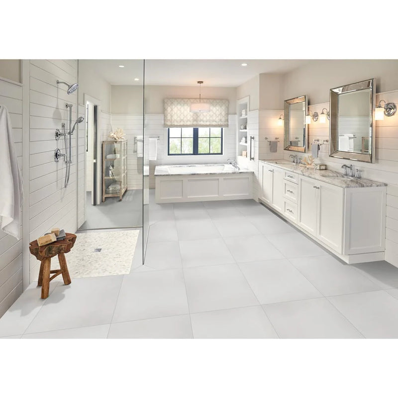 MSI Domino White Porcelain Wall and Floor Tile