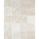 French Vanilla Cream Harmony Marble Floor and Wall Tile SKU-MTFVCH12x12P top view with joint