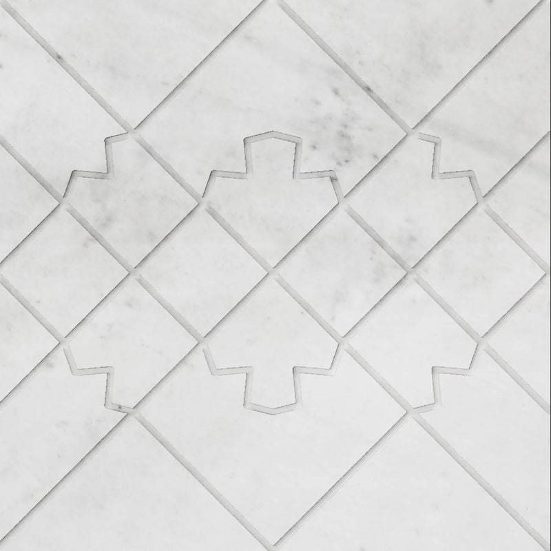 Kemalpasa White Marble Field Dimensional Stone Wall Tile
