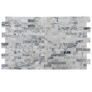 lilac marble stacked stone ledger panel size 6"x24" surface split face SKU-20012459 product shot multiple product view