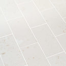 myra white limestone tile top view product shot