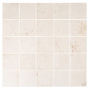 myra white limestone tile top view product shot
