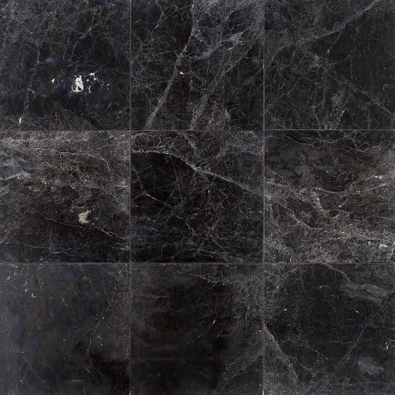 sirius black marble tiles size 18x18 SKU-10106134 product shot top view