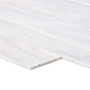 Solto White Marble Tile Honed Floor and Wall Tile 6"x24"