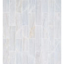 Solto White Marble Tile Honed Floor and Wall Tile 6"x24"