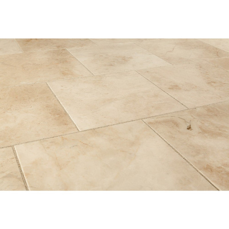 troya cappuccino light polished marble tiles 18x18 SKU-10085686 product shot close up view