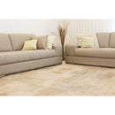 troya cappuccino light polished marble tiles size 12x12 SKU-10085684 installed on living room floor