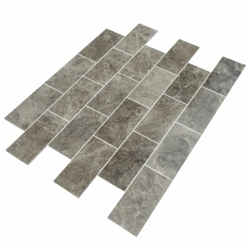 tundra blue marble tile 18x36 polished SKU-20012369 product shot top  view