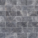 turkish bardiglio marble tile honed 12x24 SKU-15239433 product shot top view