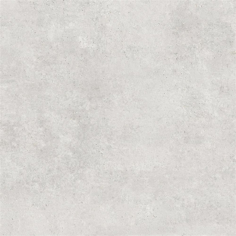 Yurtbay Cemento Matte Wall and Floor Porcelain Tile SKU-312105 white tile